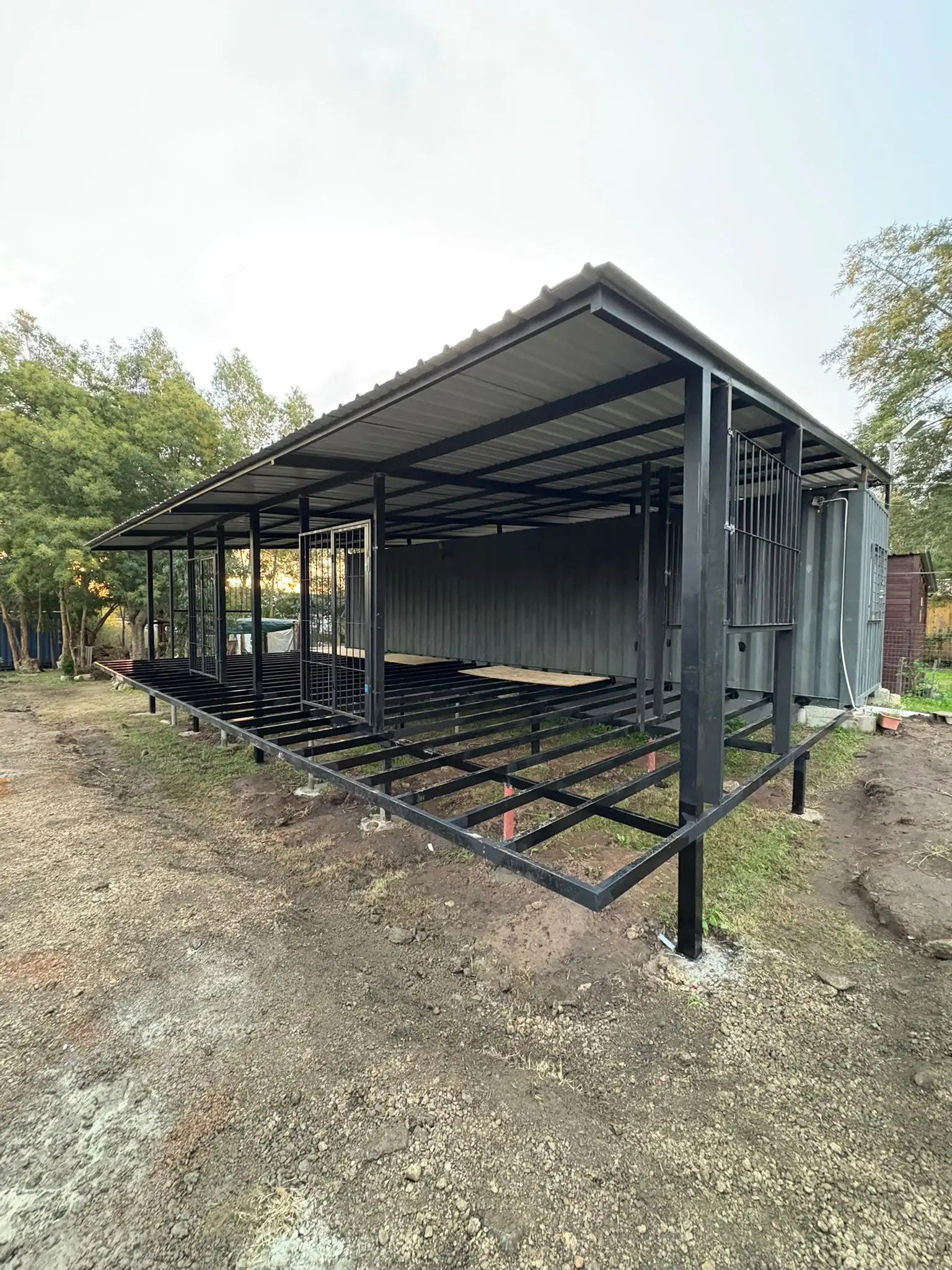 Estructura metálica para techo